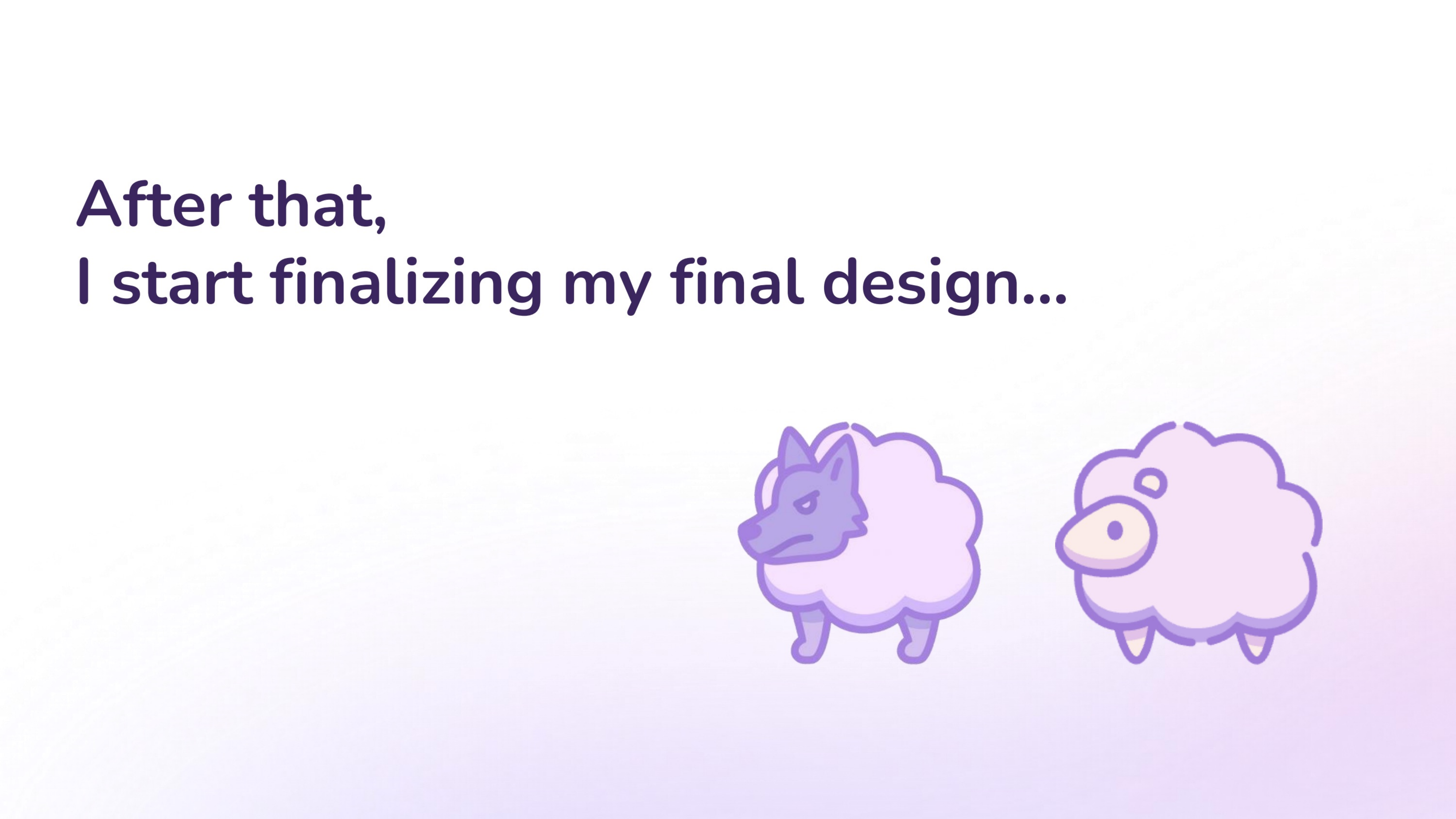 SheepGuard final design transition